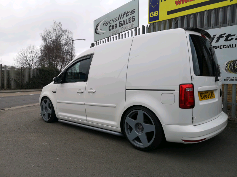 vw caddy van modified
